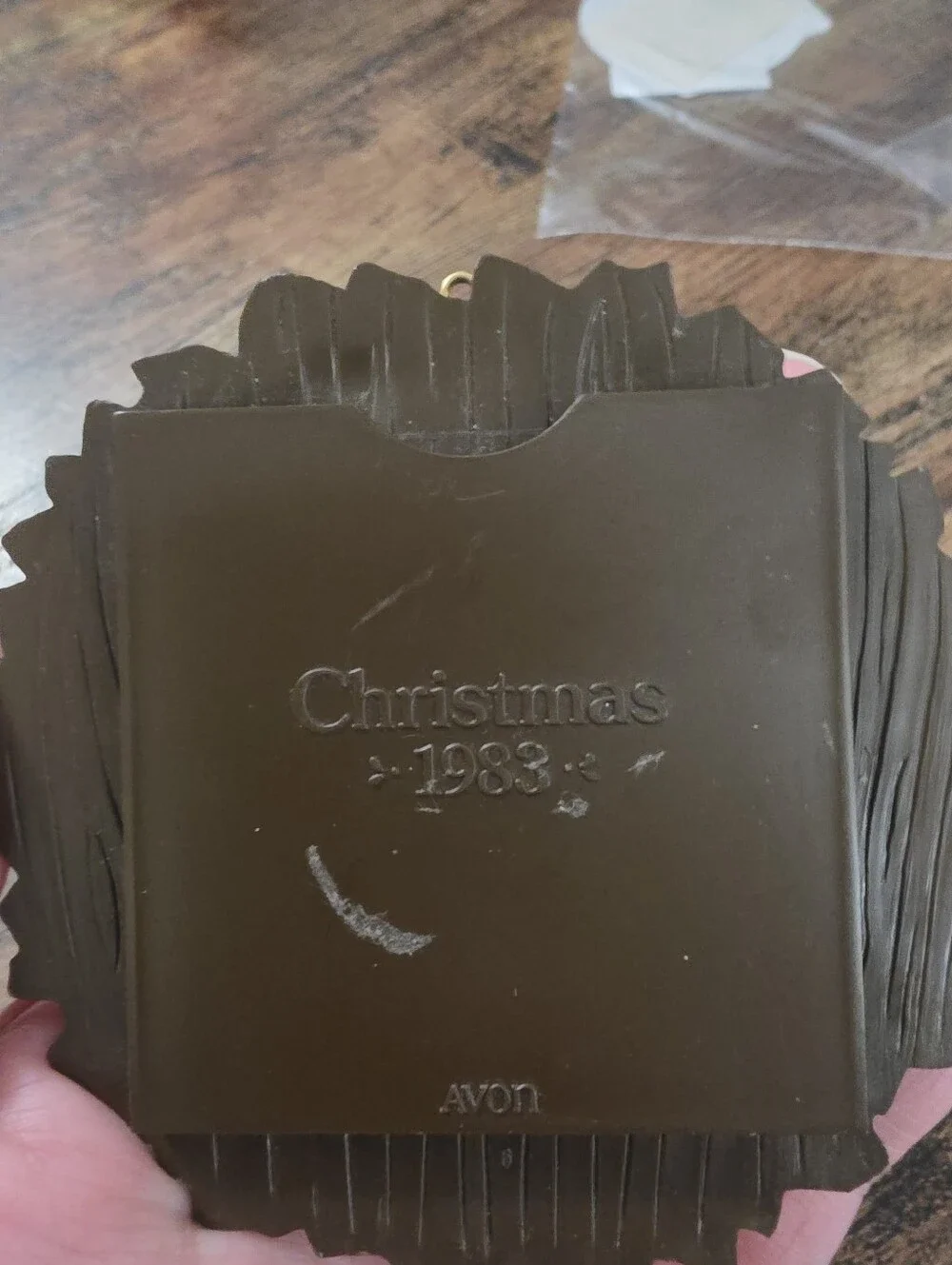 Vintage Avon Ornament Frame